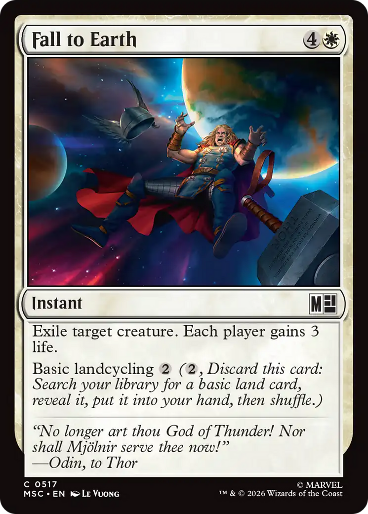 Fall to Earth (MSC) - Foil