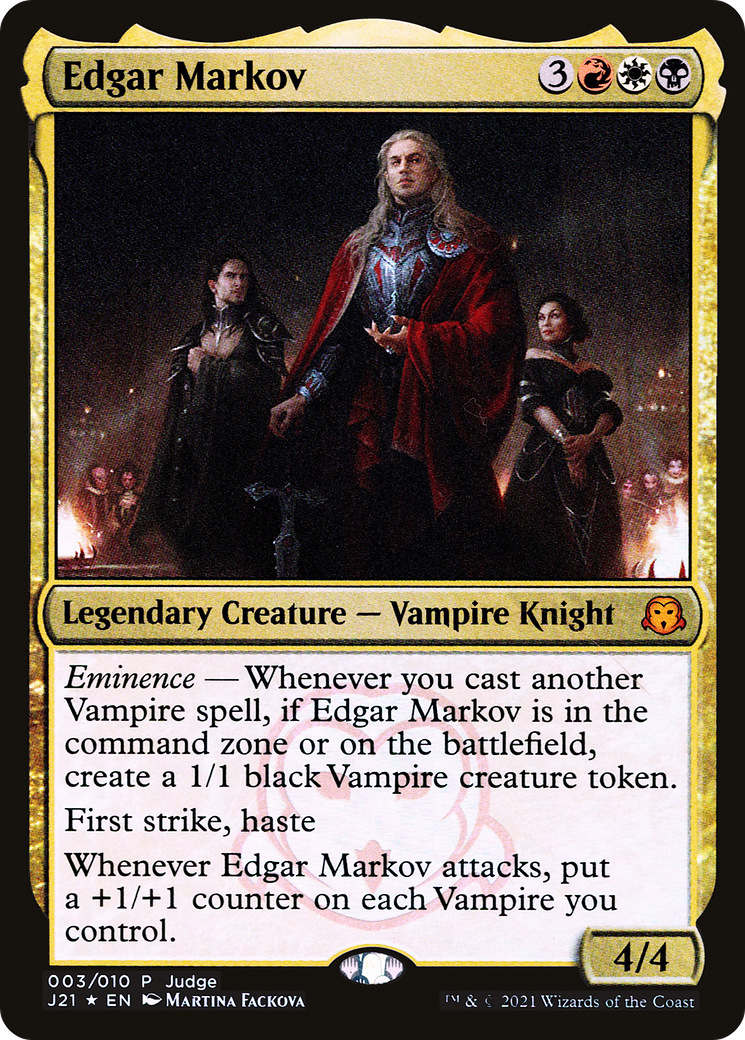 Edgar Markov (003) (Judge) - Foil