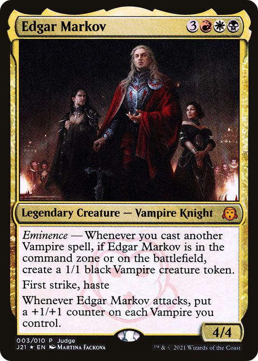 Edgar Markov (003) (Judge) - Foil