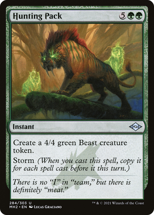 Hunting Pack - Foil Etched