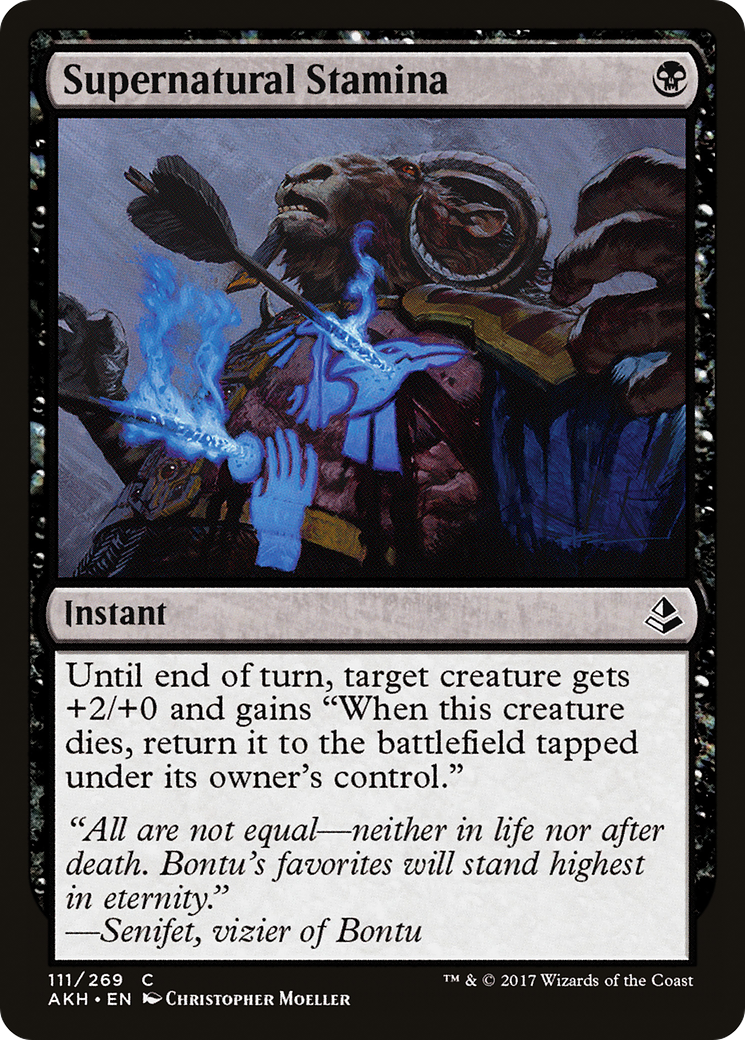 Supernatural Stamina - Foil