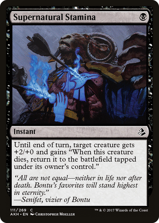 Supernatural Stamina - Foil