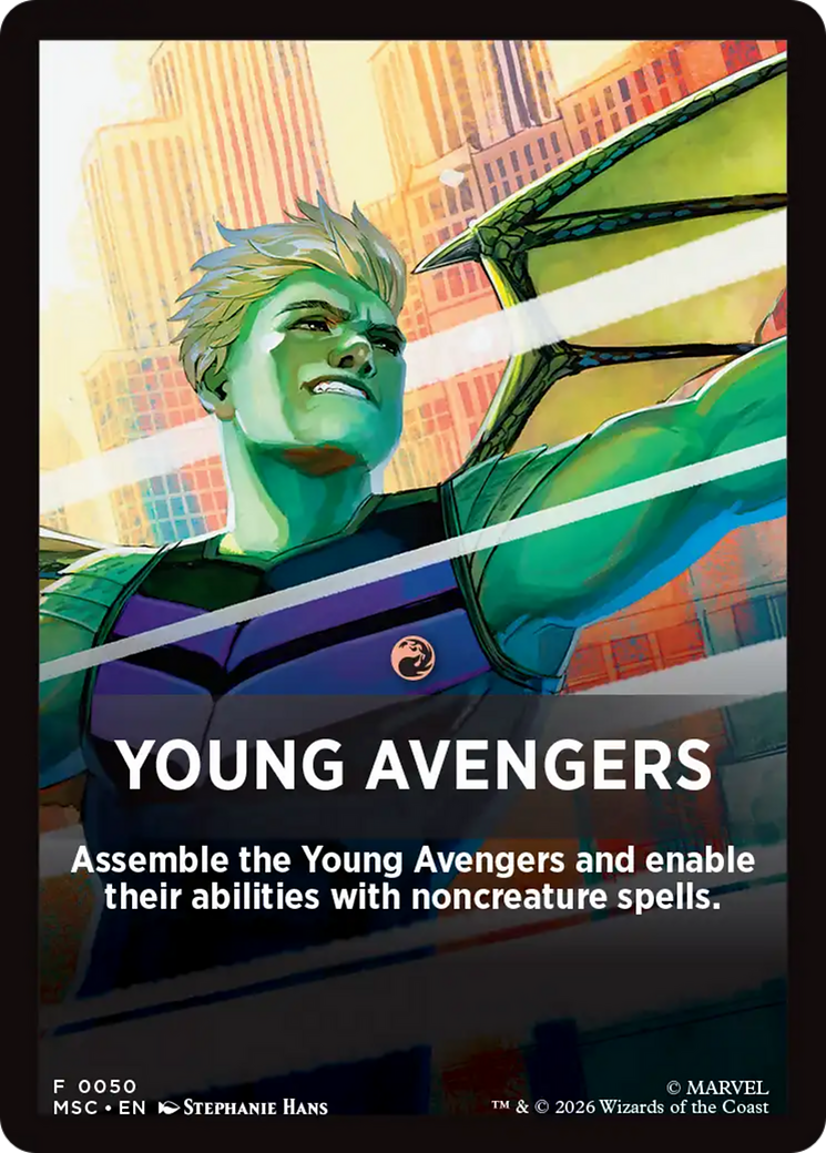Young Avengers (0050) (Theme Card) (FMSC)