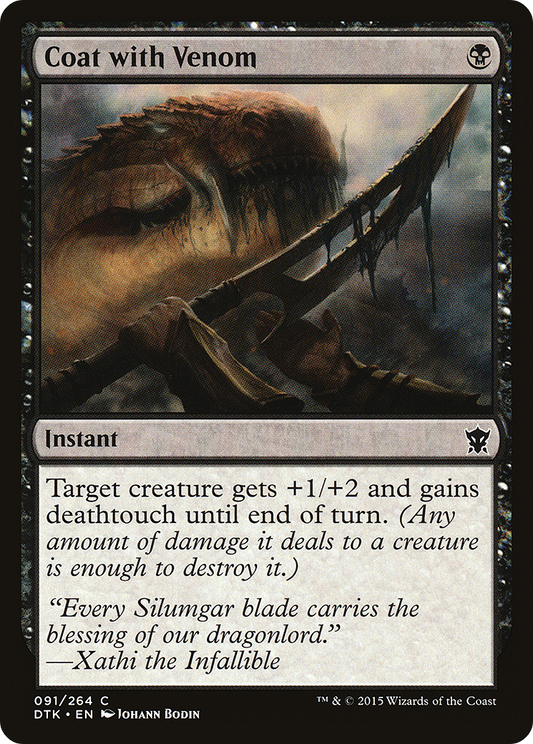 Coat with Venom - Foil