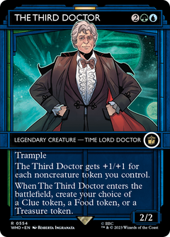 The Third Doctor (0554) (Showcase) - Foil