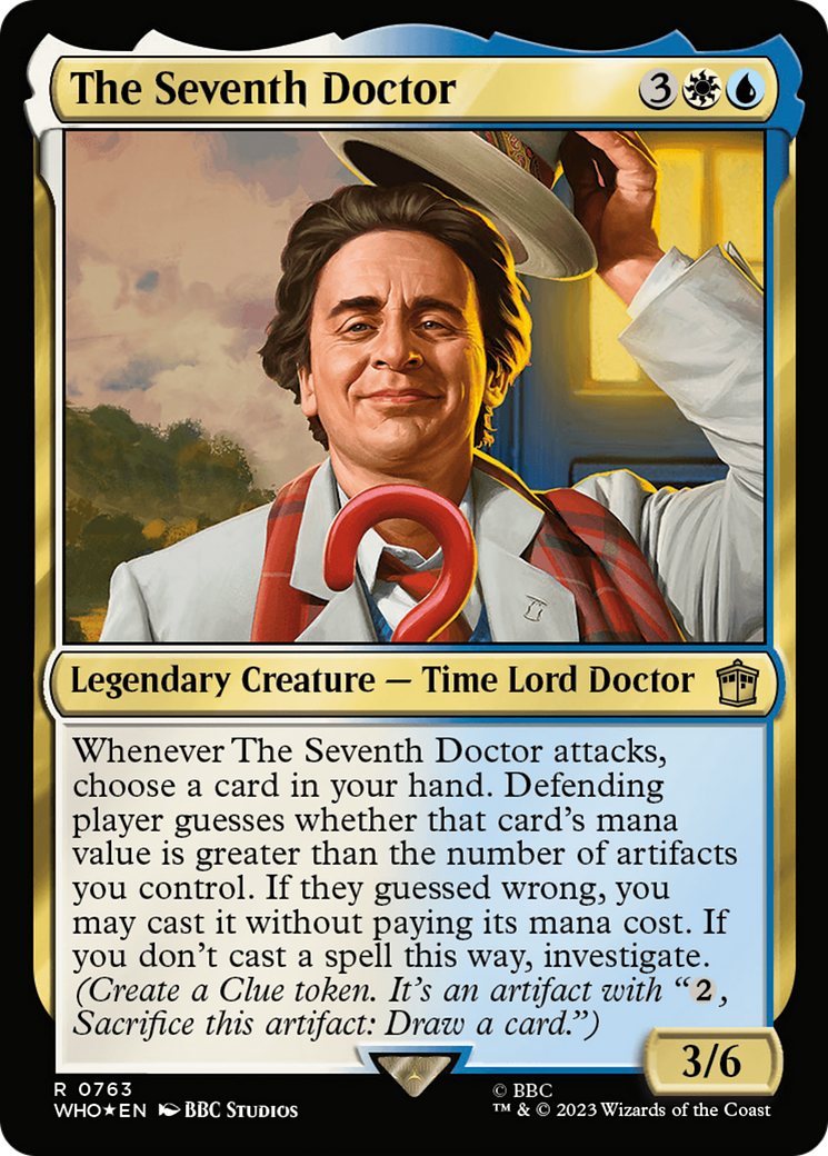 The Seventh Doctor (0763) - Surge Foil