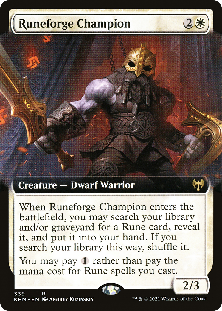 Runeforge Champion (339) (Extended Art) - Foil