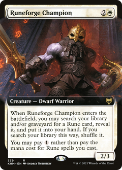 Runeforge Champion (339) (Extended Art) - Foil