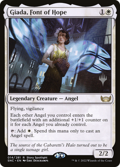 Giada, Font of Hope (014) (Promo Pack) - Foil
