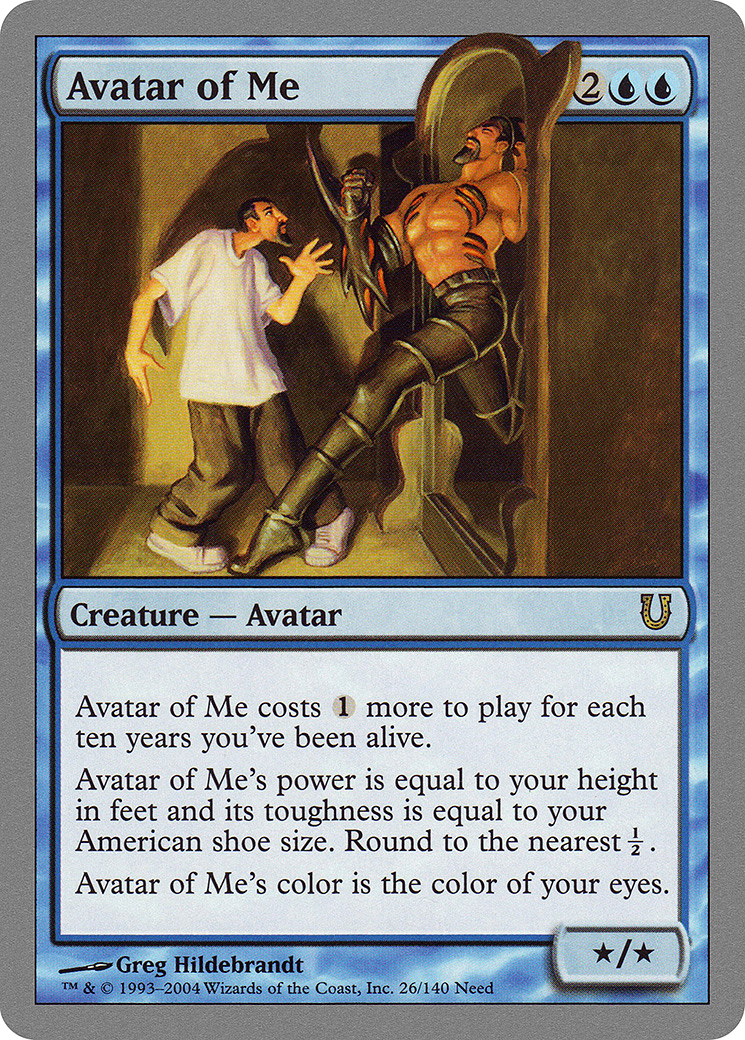 Avatar of Me - Foil