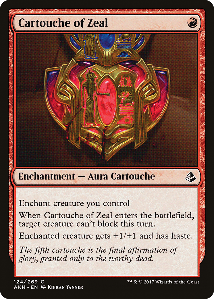 Cartouche of Zeal - Foil