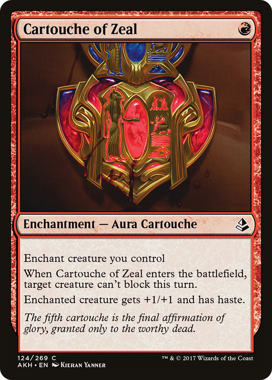 Cartouche of Zeal - Foil