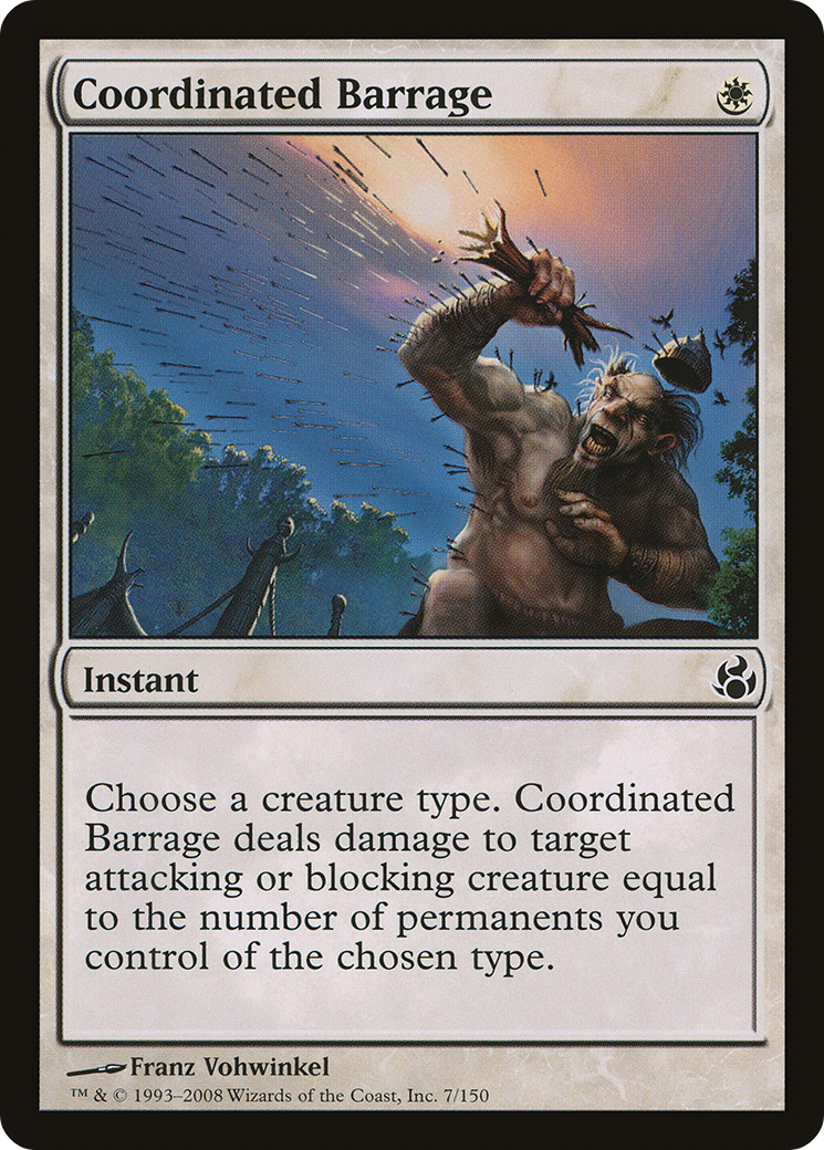 Coordinated Barrage - Foil