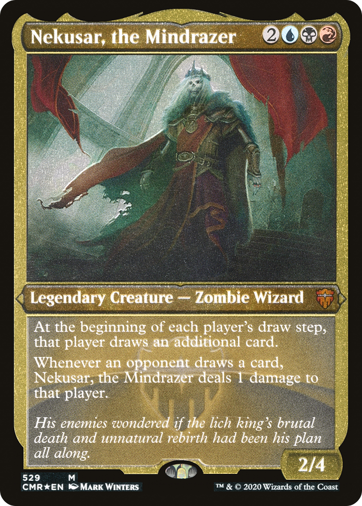 Nekusar, the Mindrazer - Foil Etched