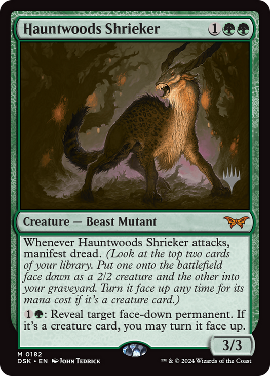 Hauntwoods Shrieker (0182) (Promo Pack) - Foil