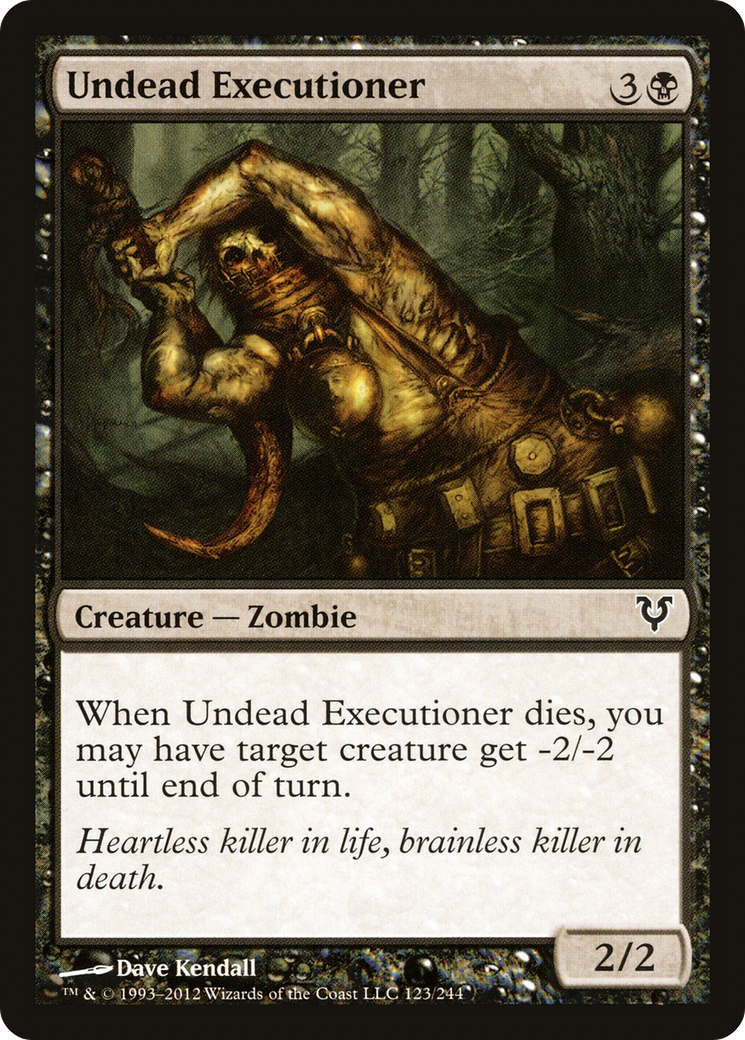 Undead Executioner - Foil
