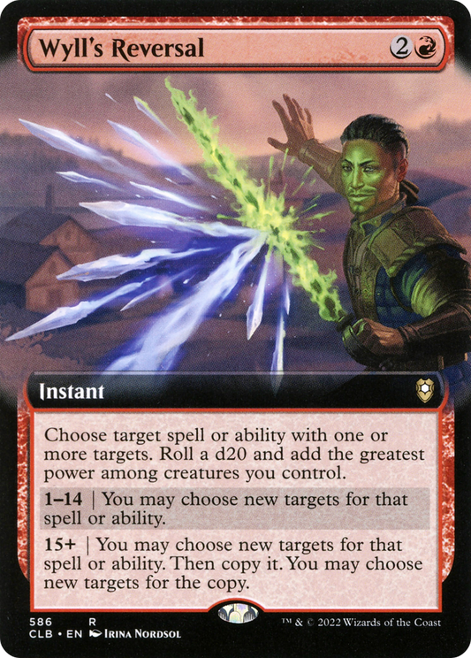 Wyll's Reversal (586) (Extended Art) - Foil
