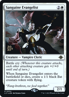 Sanguine Evangelist (0034) (Prerelease) - Foil