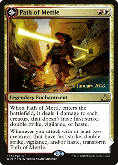 Path of Mettle // Metzali, Tower of Triumph (165) (Prerelease) (PRIX) - Foil