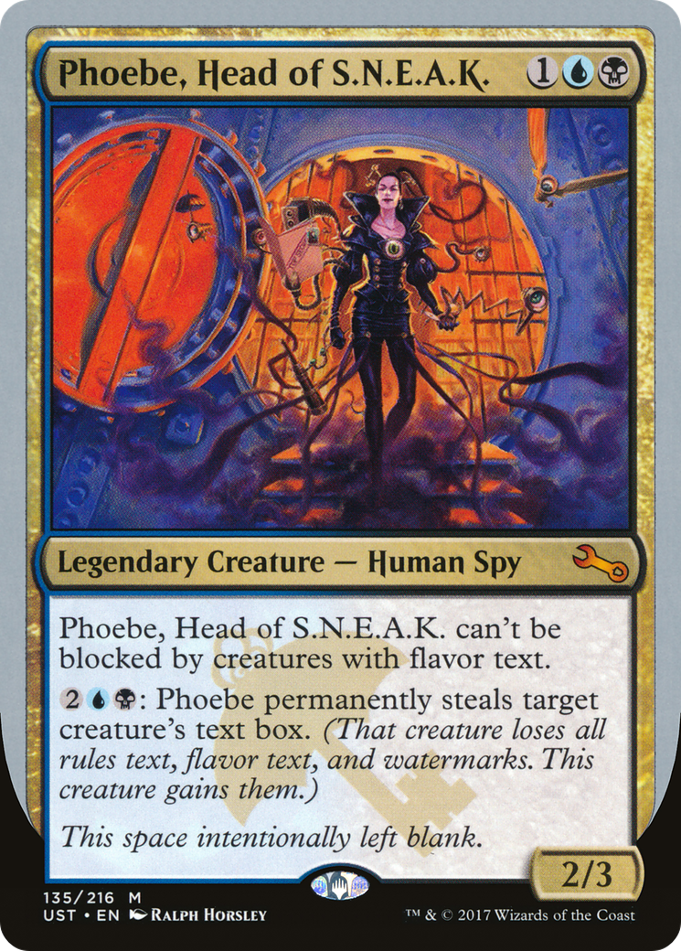Phoebe, Head of S.N.E.A.K. - Foil