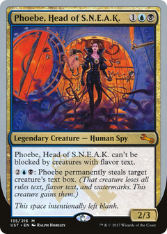 Phoebe, Head of S.N.E.A.K. - Foil