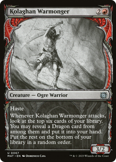 Kolaghan Warmonger (0067) (Showcase)