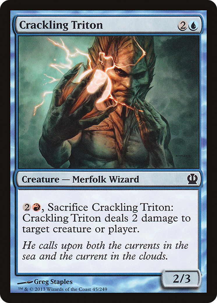 Crackling Triton - Foil