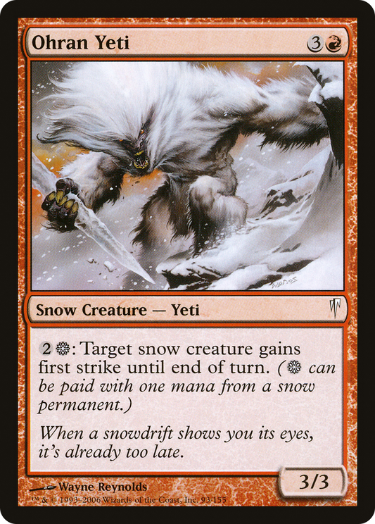 Ohran Yeti - Foil