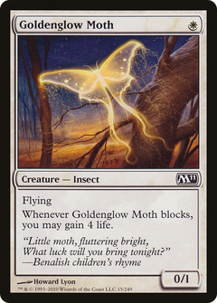 Goldenglow Moth - Foil