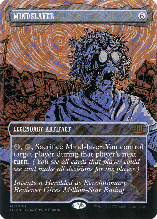 Mindslaver (0080) (Borderless) - Textured Foil