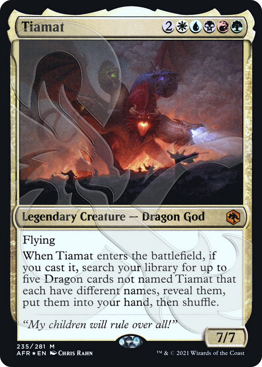 Tiamat (235) (Ampersand) - Foil