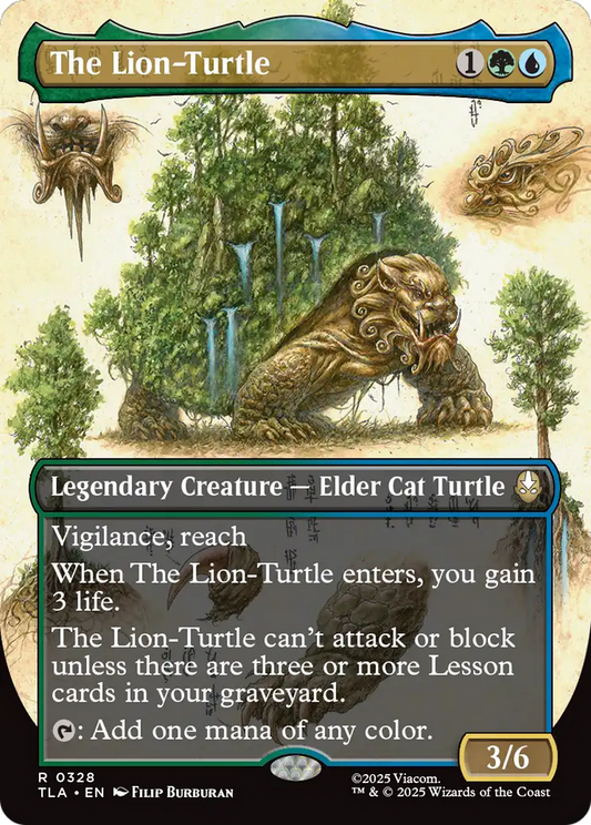 The Lion-Turtle (0328) (Borderless ) - Foil tla
