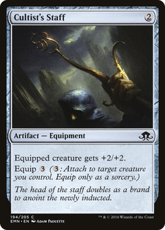 Cultist's Staff - Foil