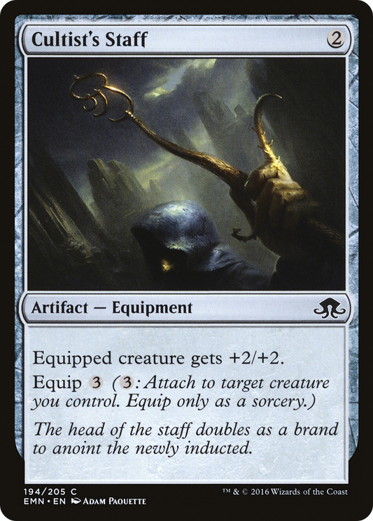 Cultist's Staff - Foil