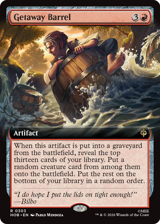 Getaway Barrel (0303) (Extended Art) (HOB)