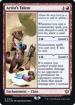 Artist's Talent (0124) (Prerelease) - Foil