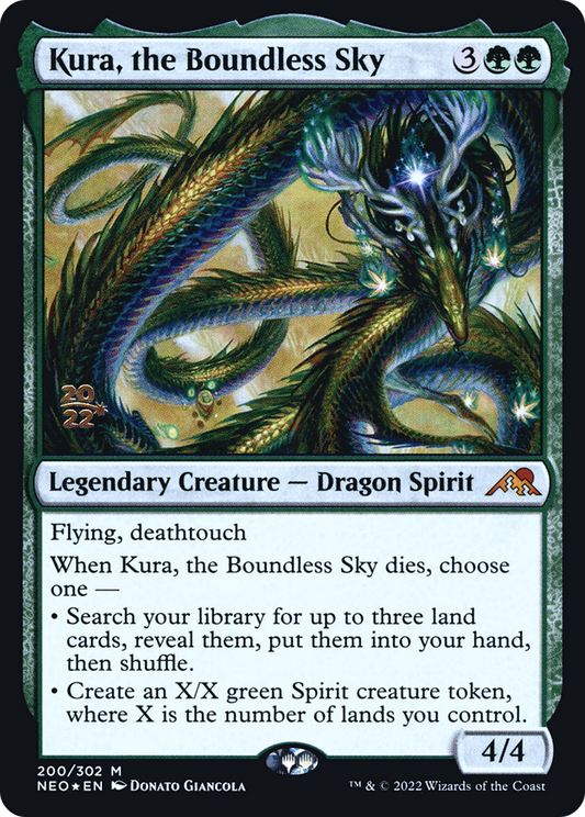 Kura, the Boundless Sky (200) (Prerelease) - Foil