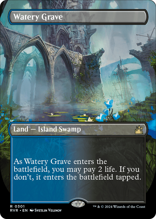 Watery Grave (0301) (Borderless) - Foil