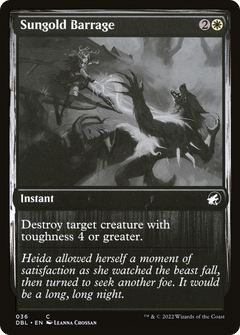 Sungold Barrage - Foil
