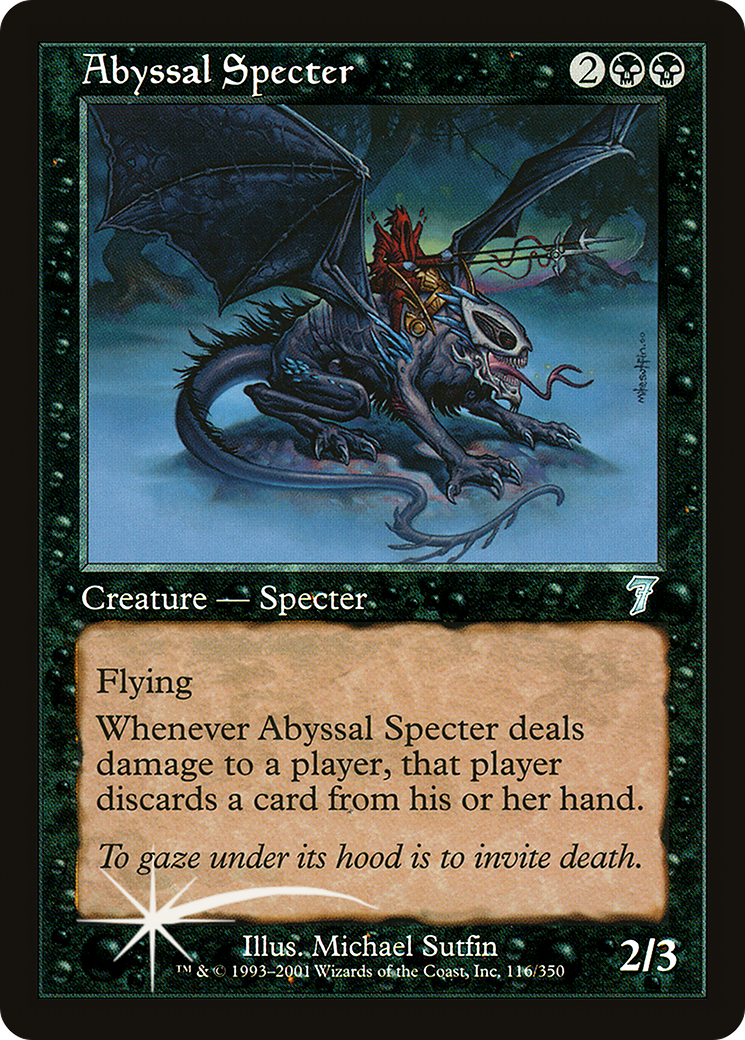 Abyssal Specter - Foil