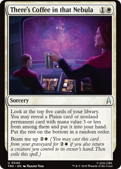 There's Coffee in that Nebula (TRK)