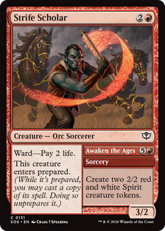 Strife Scholar // Awaken the Ages (SOS) - Foil