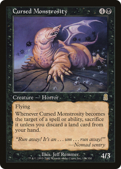 Cursed Monstrosity - Foil