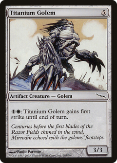 Titanium Golem - Foil
