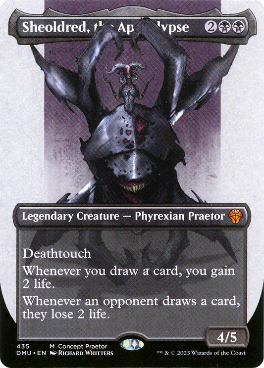 Sheoldred, the Apocalypse (435) (Borderless) - Foil