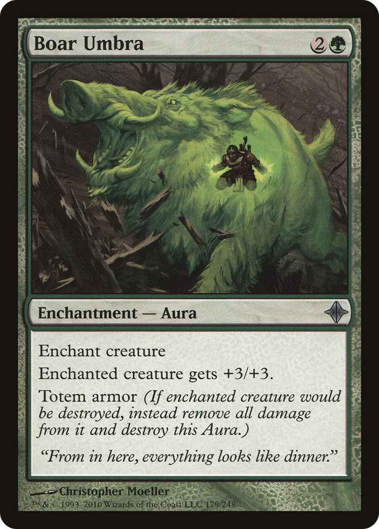 Boar Umbra - Foil