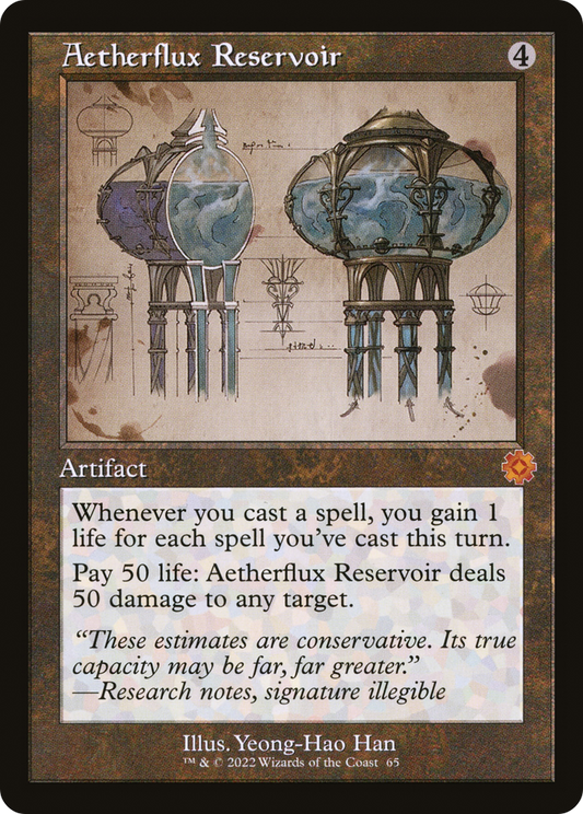 Aetherflux Reservoir (065) (Showcase) - Foil