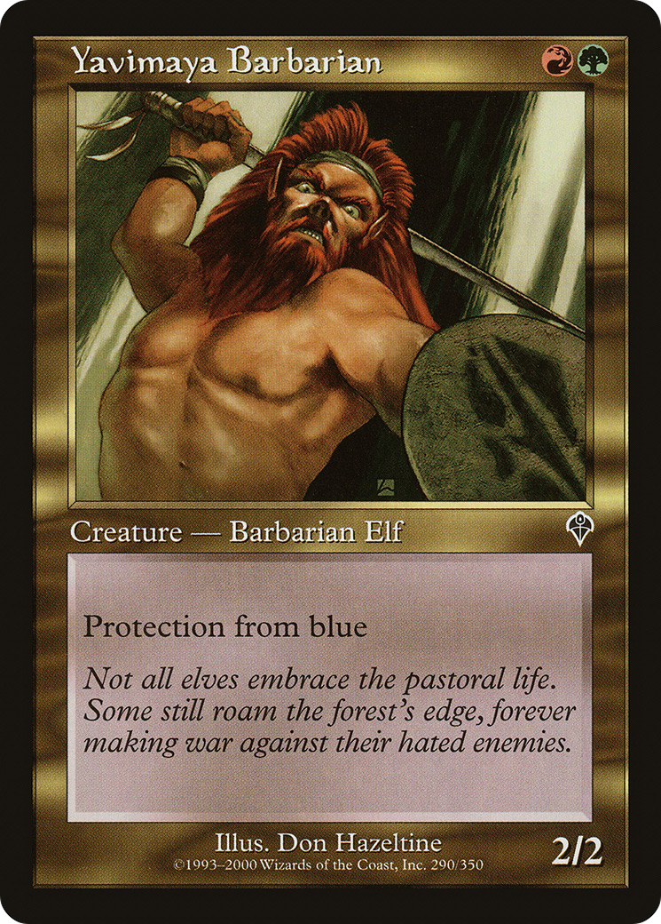 Yavimaya Barbarian - Foil