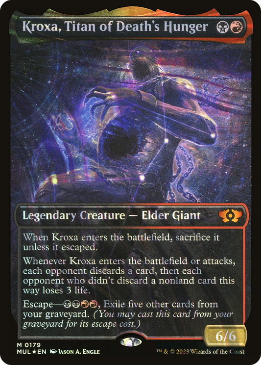 Kroxa, Titan of Death's Hunger (0179) (Showcase) - Halo Foil