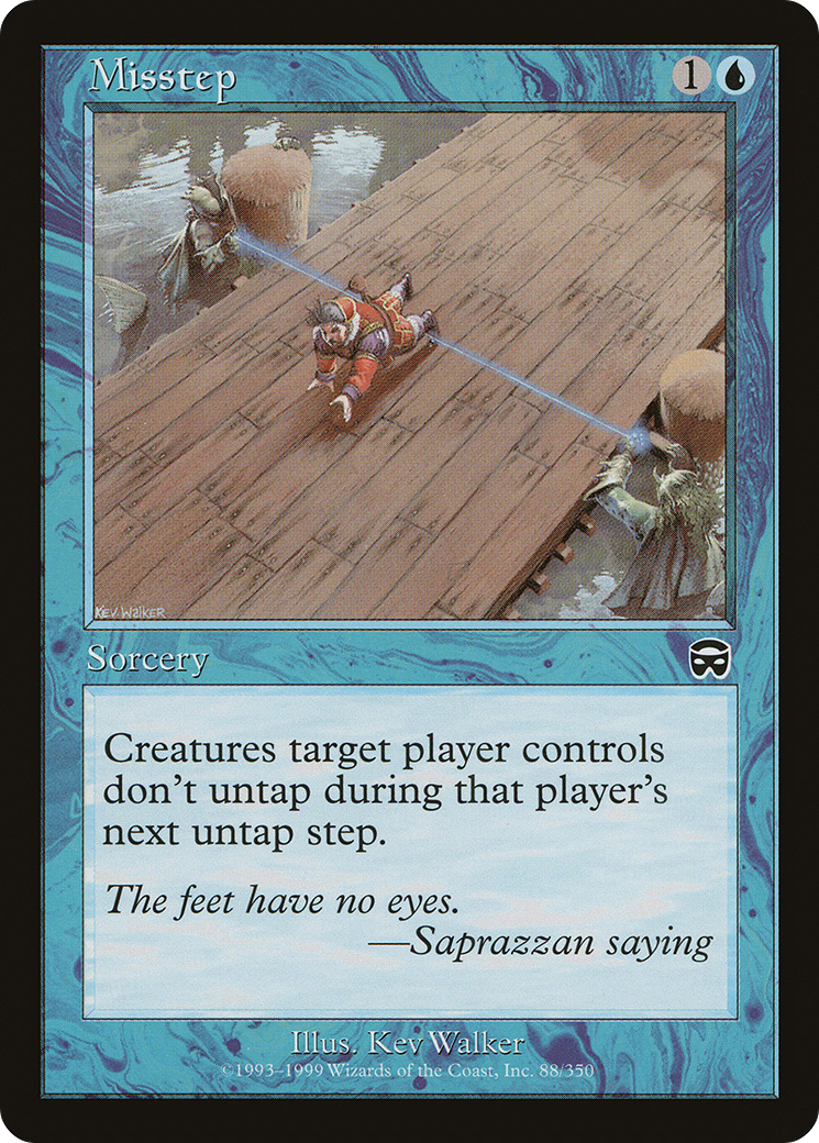 Misstep - Foil